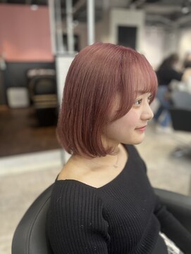 リーオオサカ(Lee Osaka) Wカラー×ピンク×東芽生