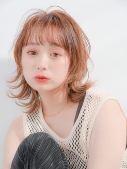 ハナヘアービューティーアンドネイル(hana×hari BEAUTY&NAIL)の写真/カラーを楽しもう♪あなただけのデザインカラーをご提案！光に透けた柔らかな質感の外国人風カラー☆
