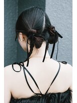 ヌー 代官山(nuu)&nbsp;ヘアアレンジ/タイトヘアアレンジ/結婚式参列