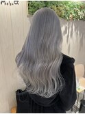ケアブリーチカラーホワイトシルバーカラーグレーシルバー