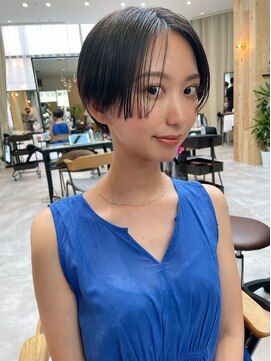 ビュートヨナカ(VIEW TOYONAKA) 【３０代４０代５０代】ハンサムショート/黒髪/前髪なし/小顔