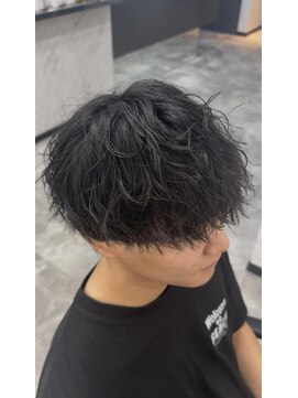 オム ブランシェ(HOMME BLANCHE’) 【KAZUKI】緩めのシャドウパーマ