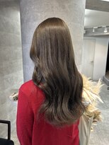 ラナ 新宿(lana)&nbsp;透明感カラー/オリーブブラウン【lana hair新宿】