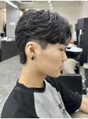 圧倒的毛流れフェザーパーマ/メンズパーマ