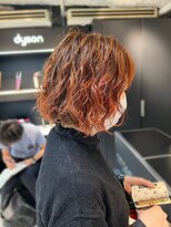 トニーアンドガイ 青山店(TONI & GUY) 【川原】ウェーブパーマのデザインカラー