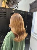 ヴァイス 渋谷店(VAICE)&nbsp;ブリーチカラー/オレンジベージュ/オレンジブラウン