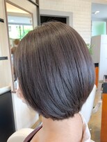 シュヴー 築地(CHEVEUX)&nbsp;丸みボブ/ベージュ/丸みショート/20代/30代/40代/