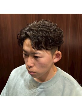 ヒロギンザ 栄店(HIRO GINZA) ツーブロック×フェザーパーマ