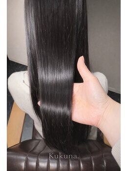 ククナ(Kukuna.)の写真/回数を重ねることで、髪の変化を感じられるトリートメント。