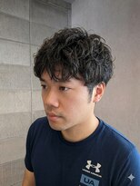 ワンワンオー バーバーショップ コンチネンタル(@110 BARBER SHOP continental)&nbsp;シャドウパーマ