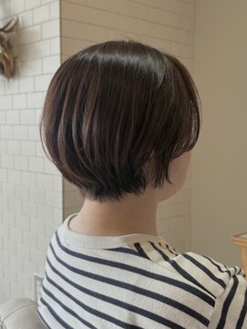 アンリー(Anree) 【Anree】柔らかい毛質の癖毛さんに◎くびれショートボブ☆
