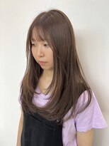 ビーヒアナウ N゜03 金沢駅西店(BE HERE NOW)&nbsp;レイヤー×ミルクティーブラウン
