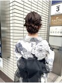 浴衣ヘア
