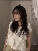 ダークパープル/ナチュラルショート/ミルクブラウン/夏/一宮