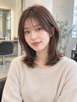 ユニット 蕨西口店(UNIT)&nbsp;ミディアムレイヤー20代30代40代前髪あり前髪なし面長丸顔蕨駅
