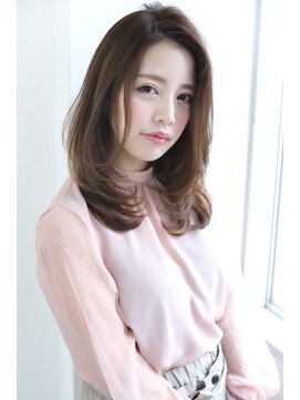 ロゼ 石橋(Rose) 【Rose】ひし形フォルムで大人可愛いセミロング★★