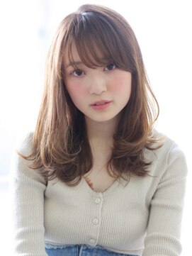 ヘアリゾート バレンタイン(hair+resort valentine) 柔らか質感パーマスタイル