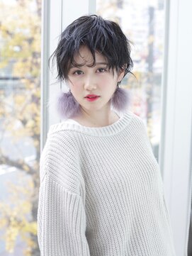 エムスラッシュ 新百合ヶ丘(M.SLASH) 【M.SLASH】セミウェットショートスタイル/ナチュラルカラー