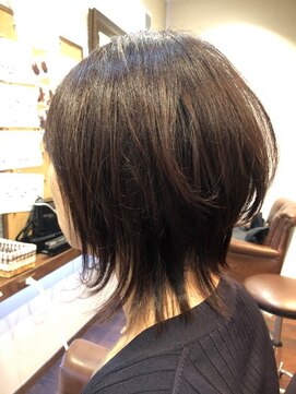 ヘアー サロン アットシュシュ(Hair Salon At'shushu) ふんわりくびれプチウルフスタイル♪
