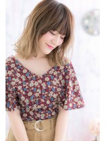 ミック ヘアアンドビューティー 大山店(miq  Hair&Beauty)&nbsp;グラデカラーで★外国人風抜け感セミディa