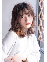 レニーバイエース(LANY by ACE)&nbsp;【LANY横浜店】フェミニンミディアム×ナチュラルベージュ