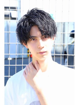 ザ サードヘアー 津田沼 (THE 3rd HAIR) コンマバング無造作ショート