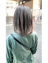 パルフェ ヘアー バイ オーク 九大学研都市(parfait hair byOAK) ミルクティーバレイヤージュ