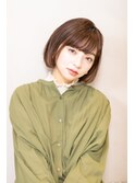 【arts 新宿】コンパクトパッツンボブ 30代40代50代