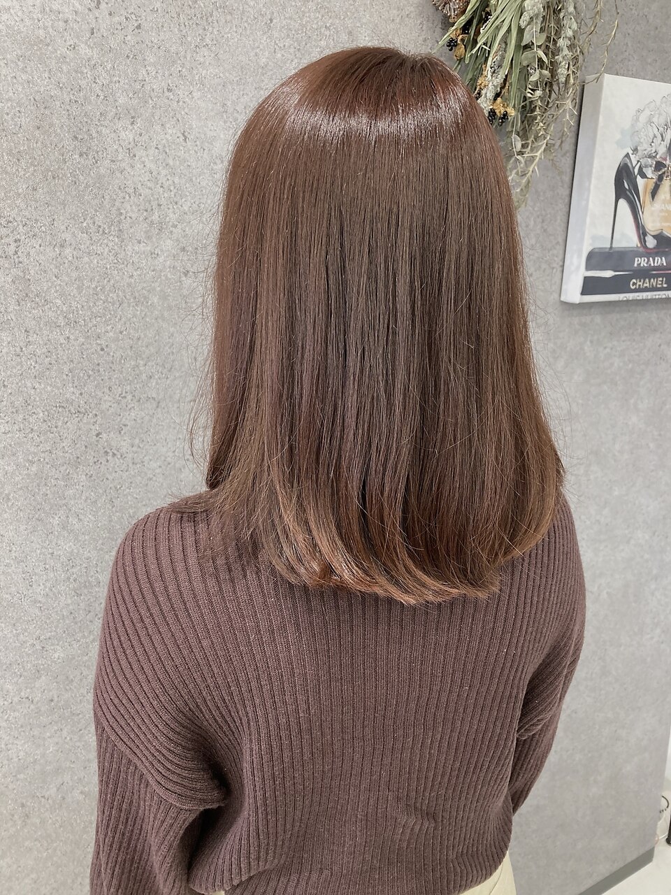 【綺麗は根元から♪】オーガニック白髪染めカラー＋カット \7500→\5750