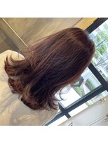 オーストヘアーベル 天王寺(Aust hair Belle) Cherry Red×Layer Style