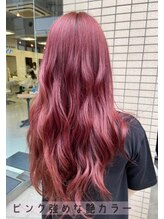 ヘアーアンドメイク アズール 志木店(Hair&Make Azur) 色鮮やかなピンクカラー☆
