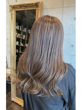 ヘアサロン レゴリス 都城店(REGOLITH) 『 ハイライトたっぷりデザイン☆　ナチュラルベージュ 』