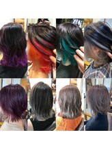 カラー剤にも妥協なし！高発色から透明感など話題のカラー剤を豊富に取り揃えてます！