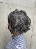 40代50代大人ウェーブ/時短ヘア