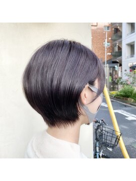 カノイ(KANOI) ブルベ◎丸みラベンダーショートボブ