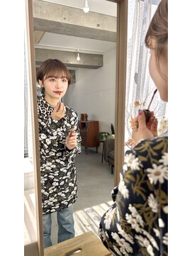 ムード カナザワ(mood kanazawa) ハンサムショート×ワイドバング