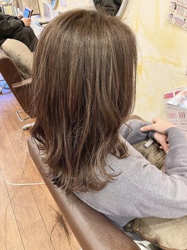 ラ ブリエ 成田公津の杜(La briller) オリーブベージュ×シークレットハイライト