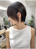 イメチェン/ショート/ショートボブ/アッシュ/グレージュ