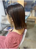 切りっぱなしボブ