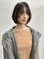 サクラ オモテサンドウ(SAKURA)&nbsp;小顔に見える前下がりボブ！簡単スタイリング/ふわっとヘア