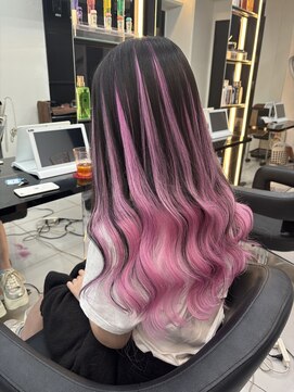 ラピス 大宮(Lapis) エクステピンクグラデーション♪