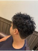ラフパーマ<理容室>[メンズ/眉毛/バーバー/御徒町]