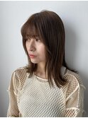 大人可愛いミディアムスタイル