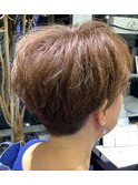 刈り上げマッシュショート