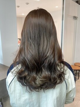 アルバム 銀座(ALBUM GINZA) 似合わせカットメルティカラーマロンベージュ_ba538411