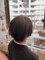 イト リトルヘアガーデン(ito. little hair garden) ショートボブ×アッシュベージュ