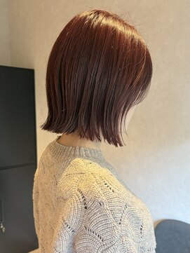 コンフィー(comfy) 【mimura】切りっぱなしボブ　ぷつっとボブ　外はねボブ　草加