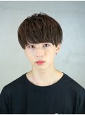 王道刈り上げマッシュ