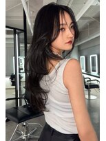 ランズ(LANDS)&nbsp;レイヤーカット 【韓国ヘア 大阪 梅田】