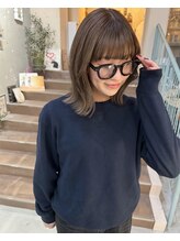 ヴィークス ヘア(vicus hair)&nbsp;【vicus hair AKIE】hazel beige